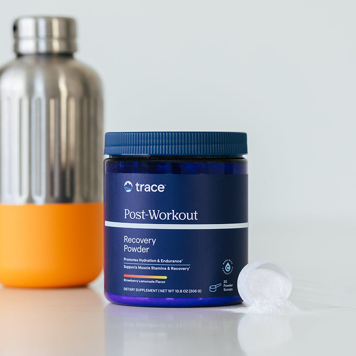 Post Workout Recovery Powder Strawberry Lemonade 10.8oz.