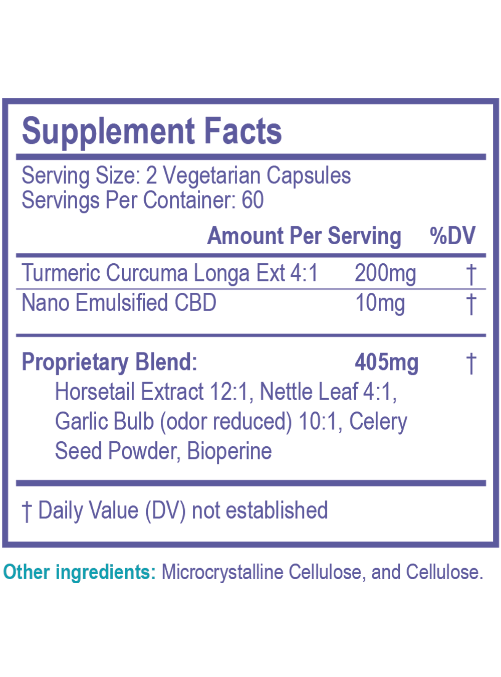 Relief Pro W/CBD 120 Count
