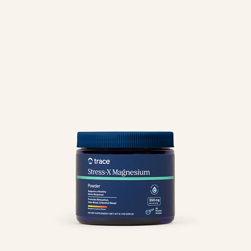 Stress X Magnesium Powder Raspberry Lemon 50 Servings