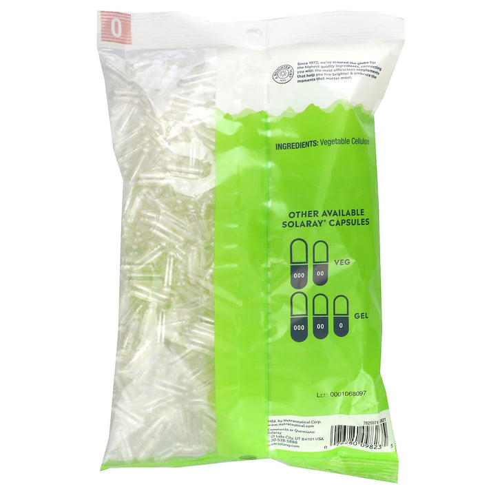 Empty Capsules Vegetarian Size 0 500 Count