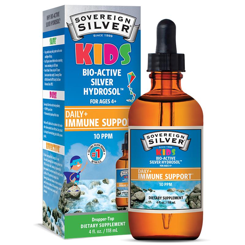 Kids Bio-Active Silver Hydrosol 10 PPM 4oz.