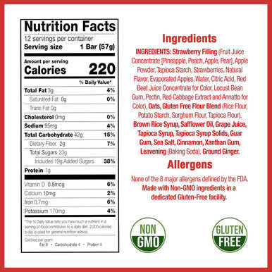 Strawberry Fruit Bar .2oz. 1 Count