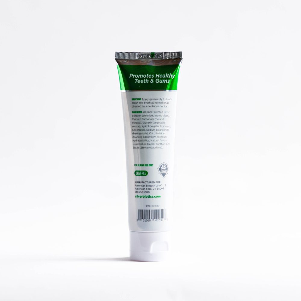 SilverSol Toothpaste