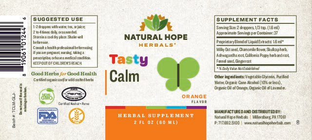 Tasty Calm Tincture 2oz.