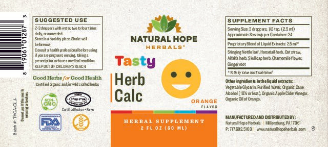 Tasty Herb Calc Tincture 2oz.