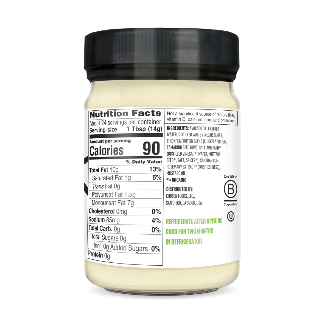 Vegan Avocado Oil Mayo