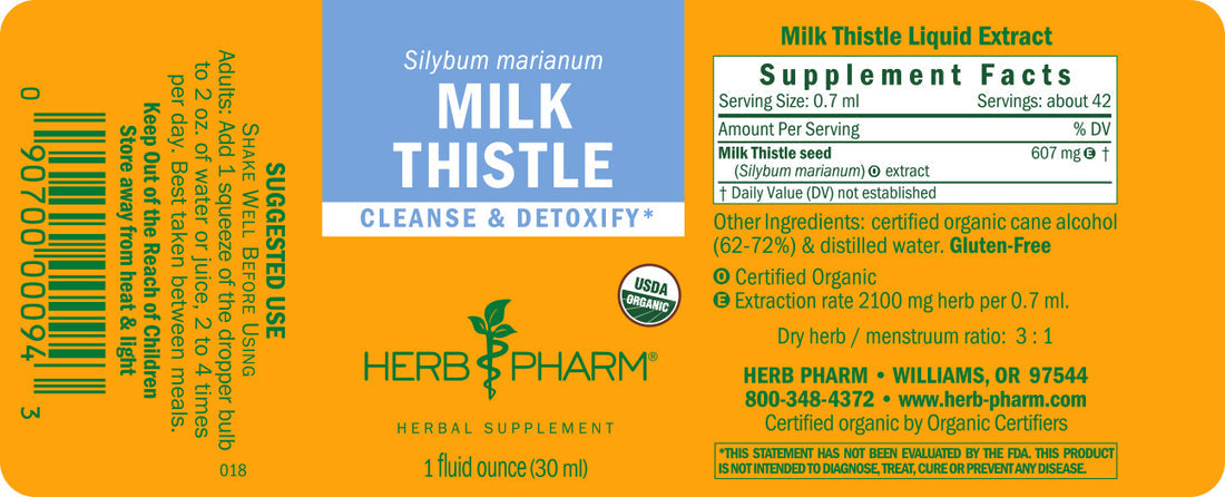 Milk Thistle Extract Tincture 1oz.