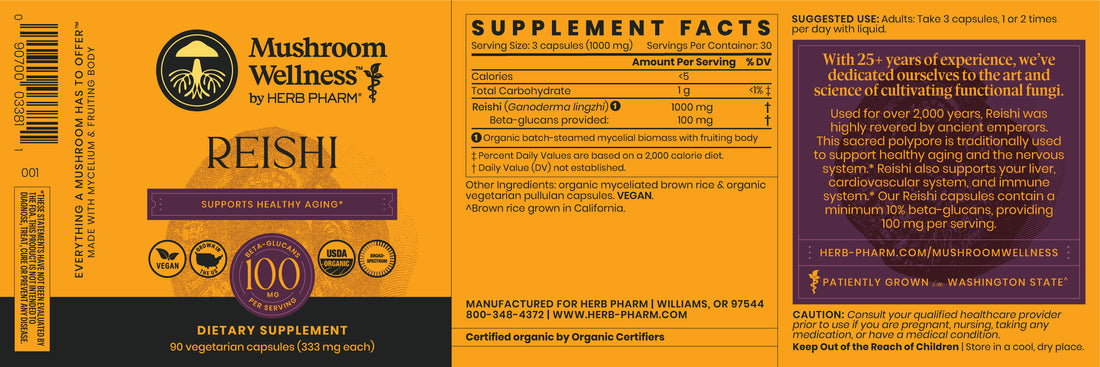 Reishi 90 Count