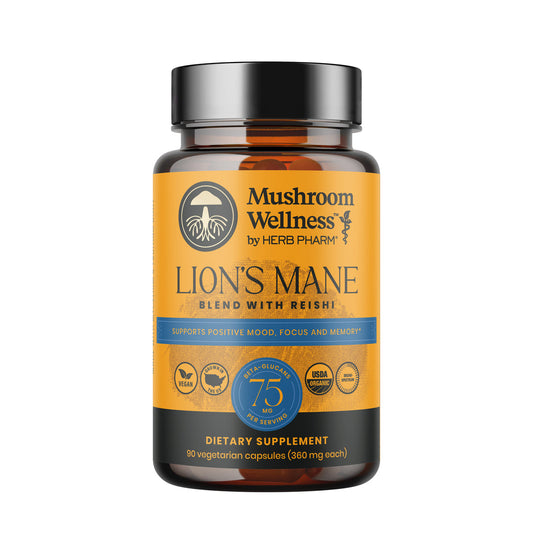 Lions Mane W/Reishi 90 Count
