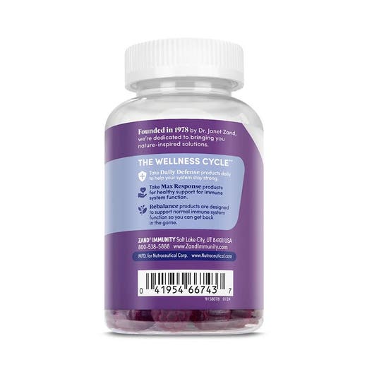Elderberry Zinc W/Vitamin C Gummies 60 Count