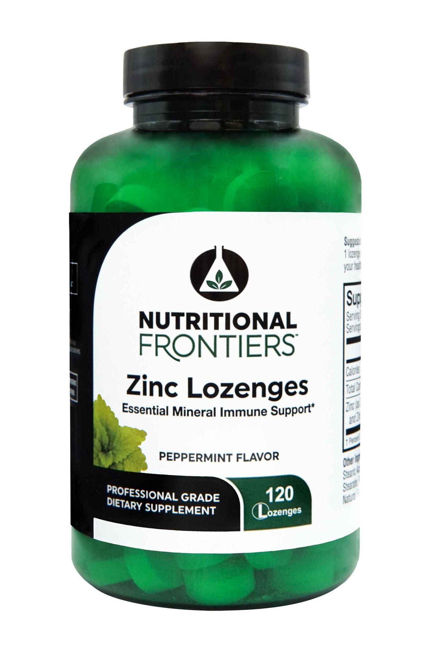 Zinc Lozenges Peppermint 120 Count