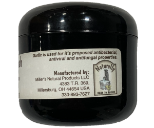Garlic Shmiah (Ointment) W/Frankincense & Lavender Oil 4oz.