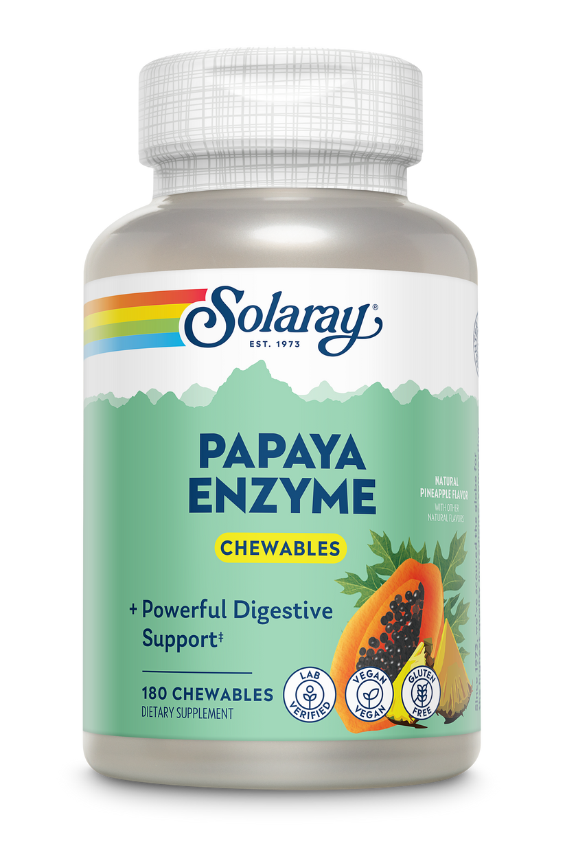 Papaya Enzyme Chewable 180 Count