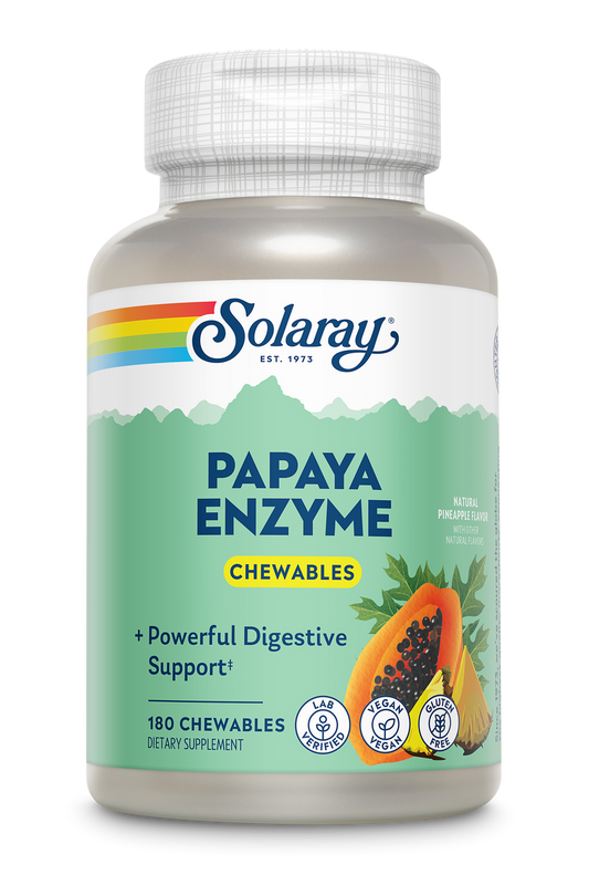 Papaya Enzyme Chewable 180 Count