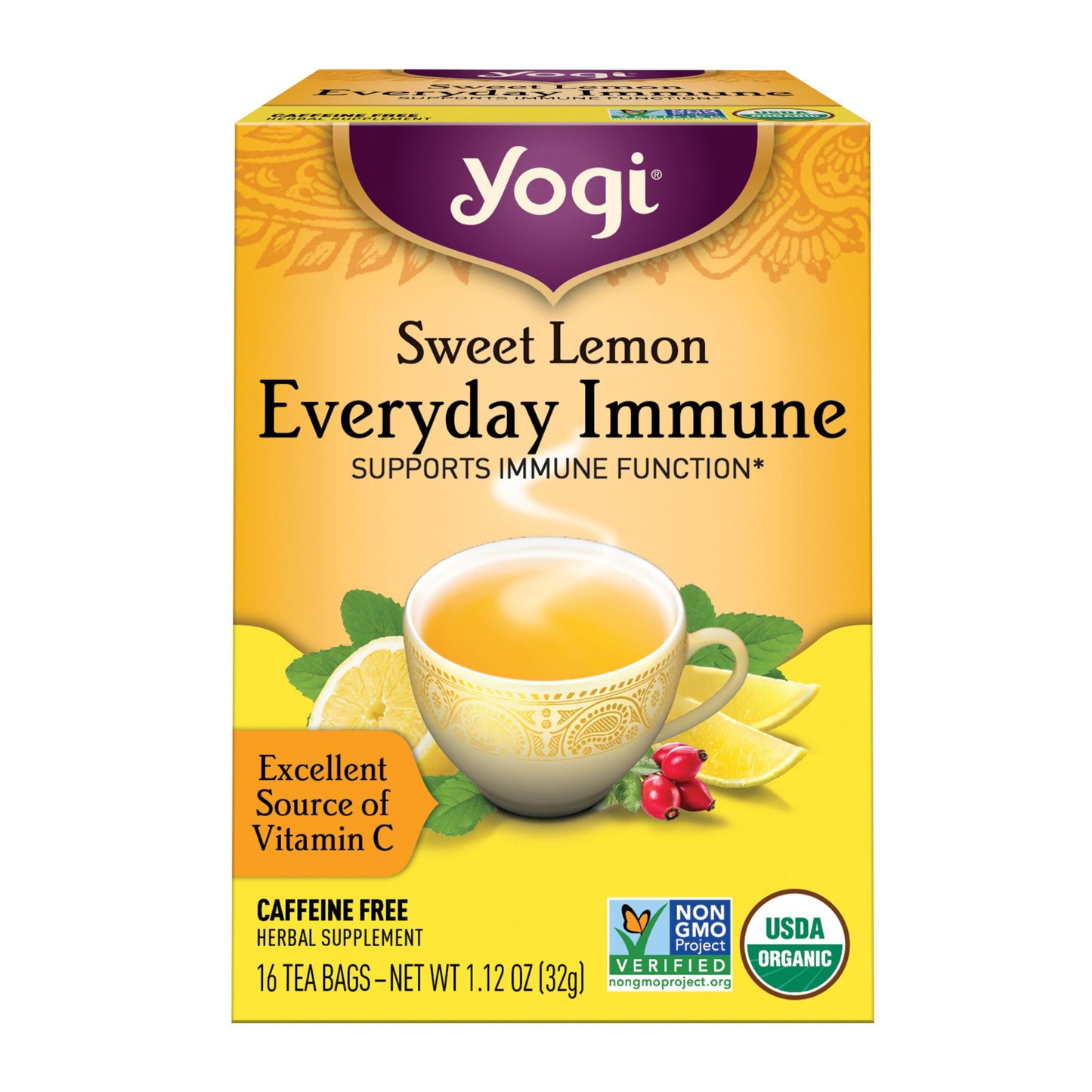 Sweet Lemon Everyday Immune Tea 6ct