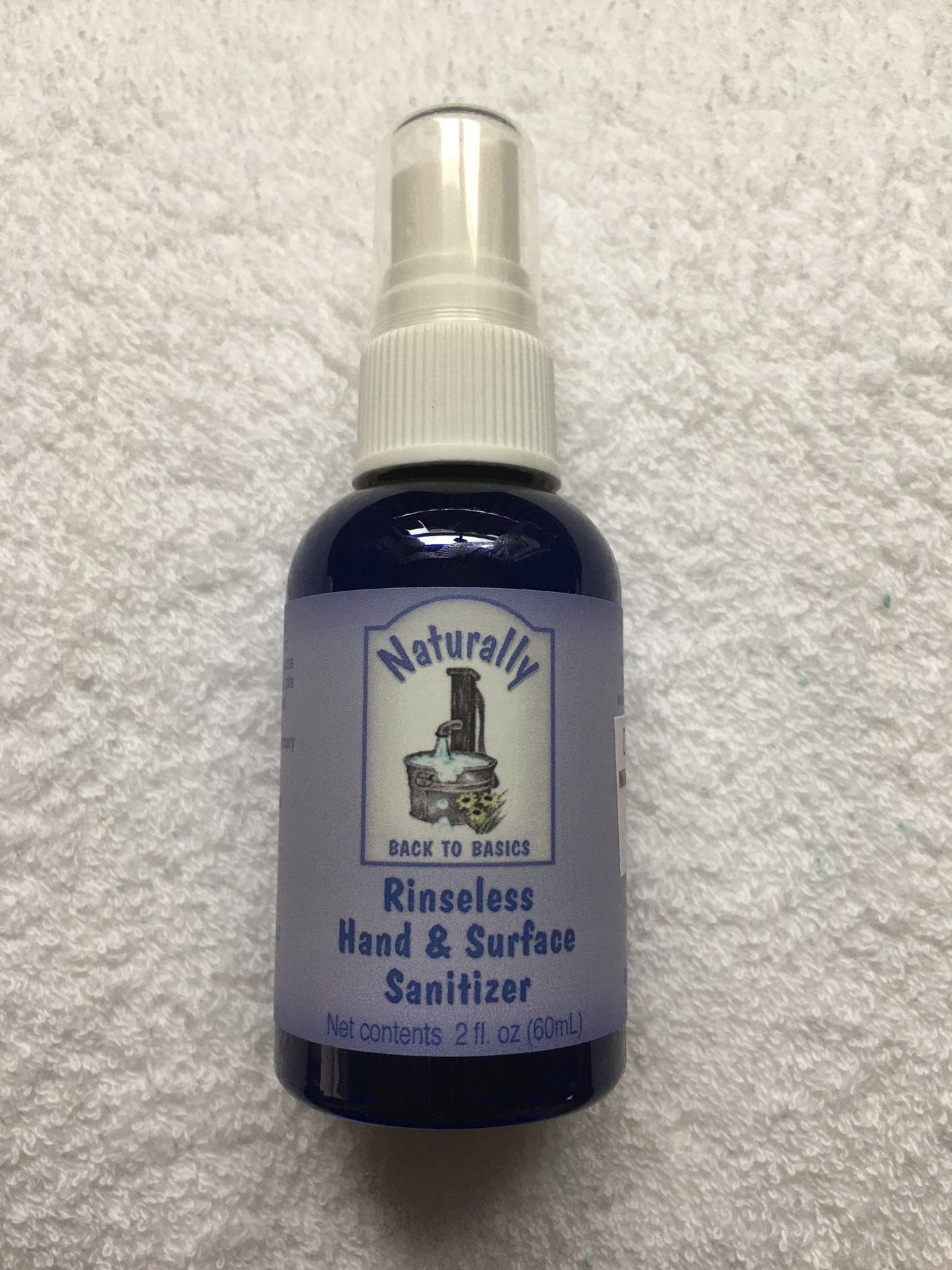 Rinseless Hand Sanitizer 2oz.