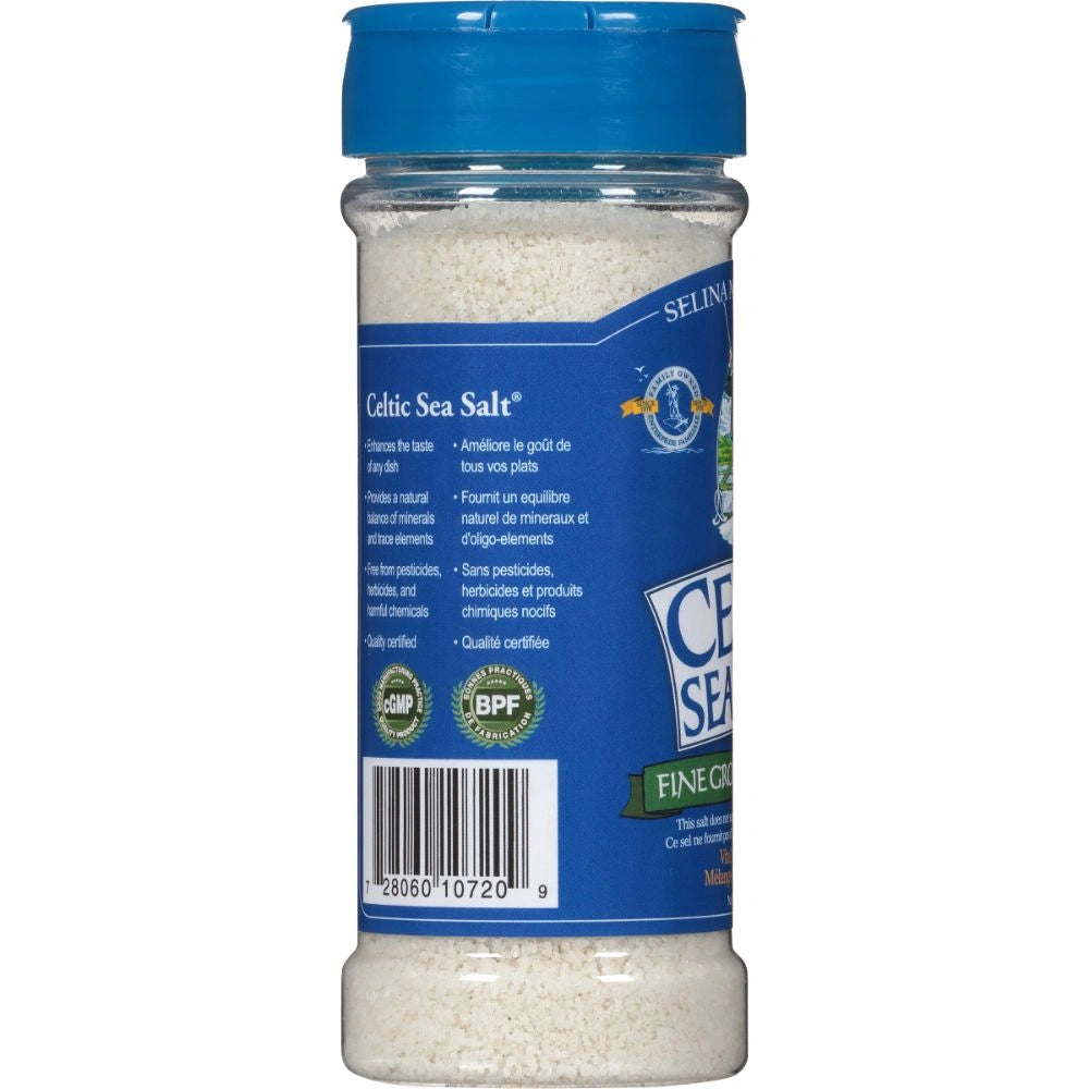 Celtic Sea Salt Fine Grind Shaker Bottle 8oz.