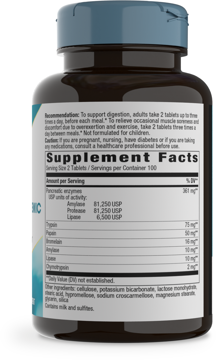 Dual Action Enzyme 200 Count
