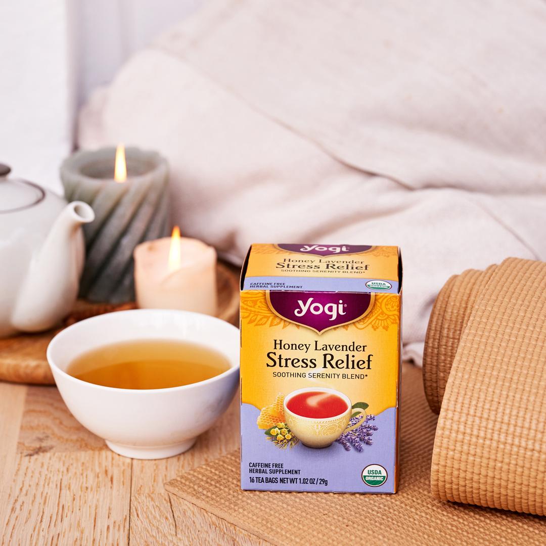 Honey Lavender Stress Relief Tea