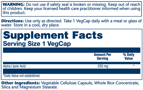 Alpha Lipoic Acid