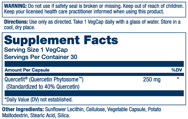 Prosorb Quercetin 30 Count