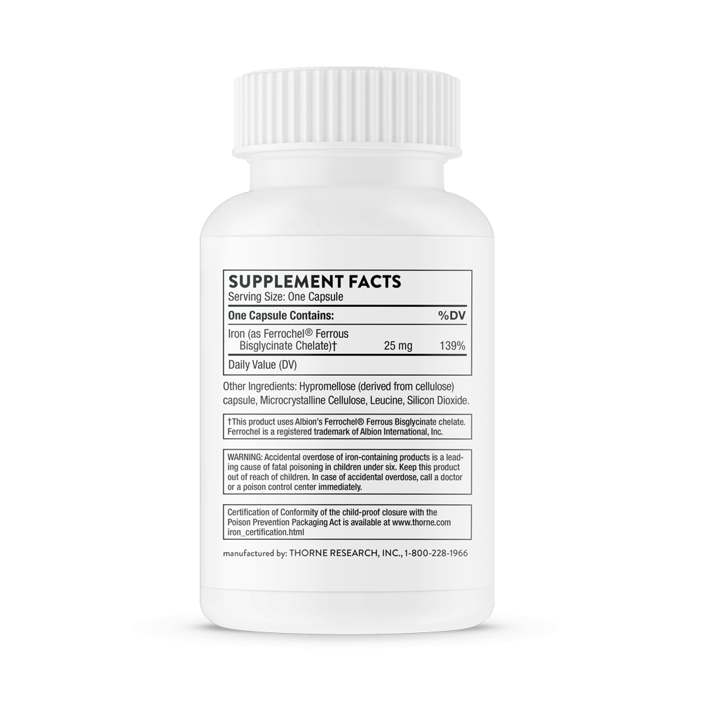 Iron Bisglycinate 60 Count