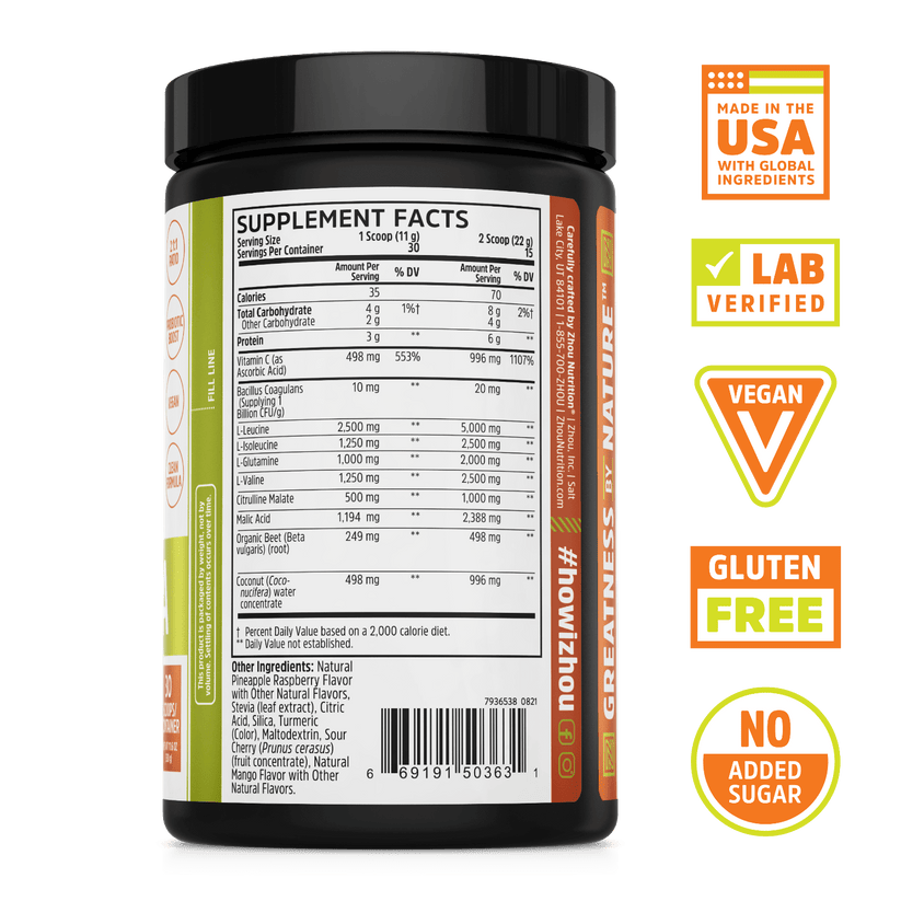 Muscle BCAA 30 Powder Servings