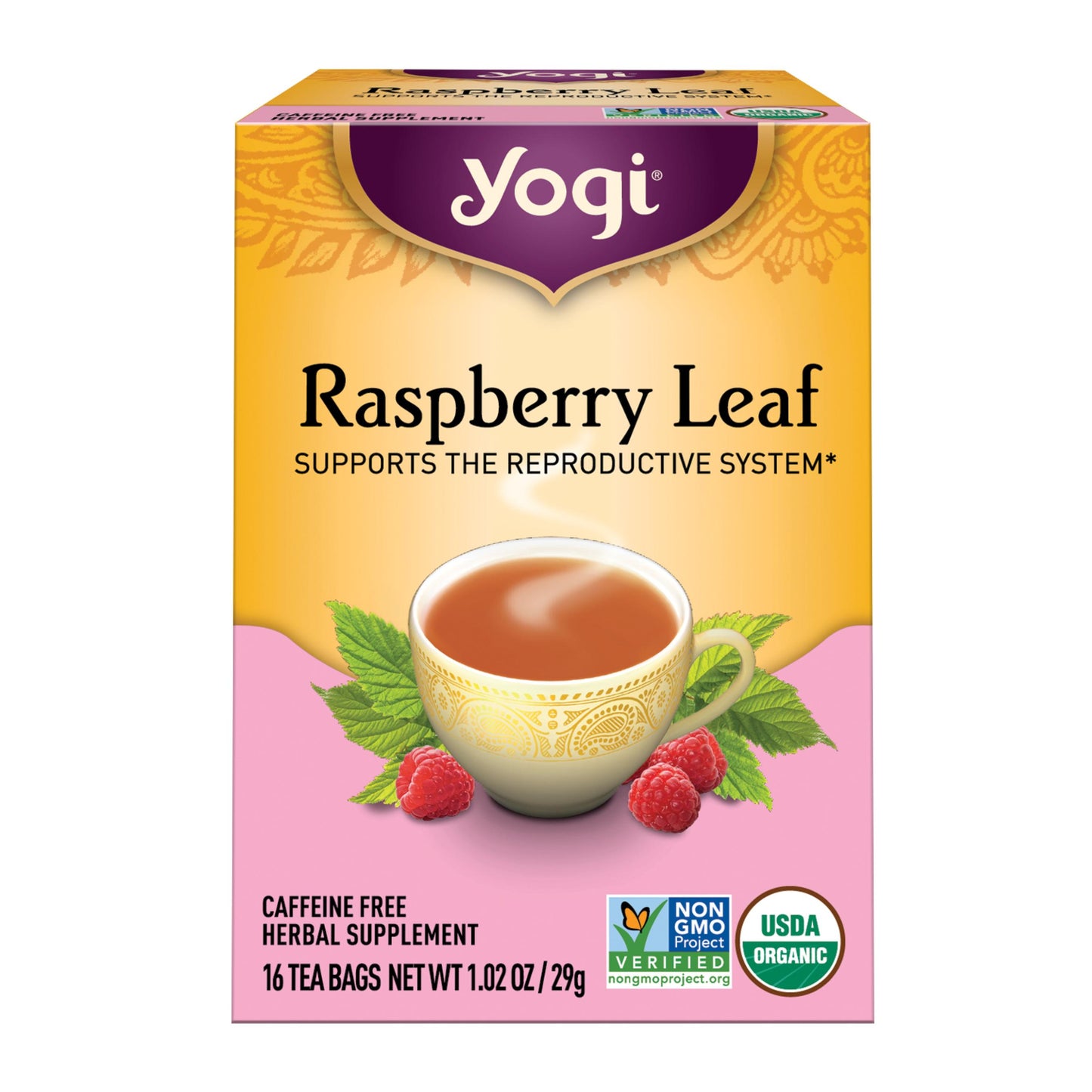 Womans Raspberry Leaf Tea Organic