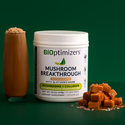 Mushroom Breakthrough Salted Caramel 15 Powder Servings