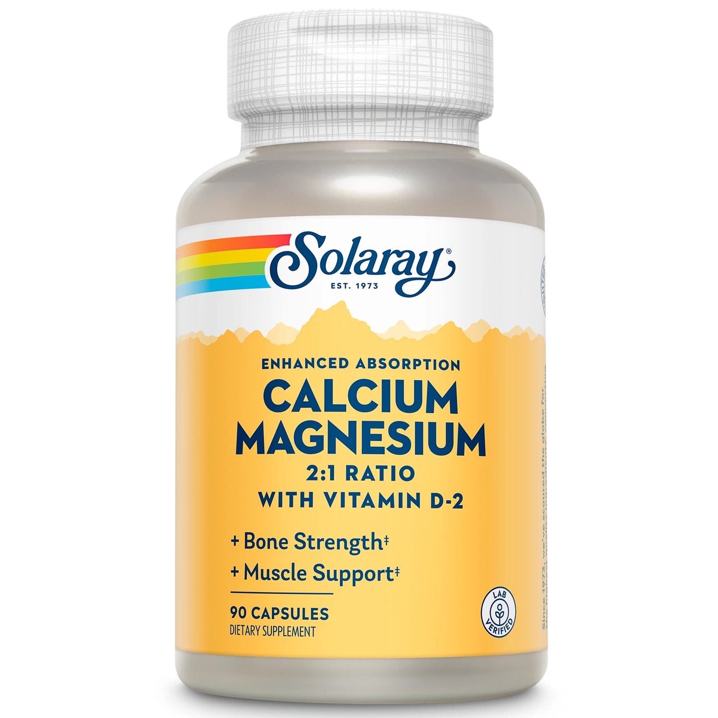 Calcium Magnesium W/Vitamin D2 90 Count