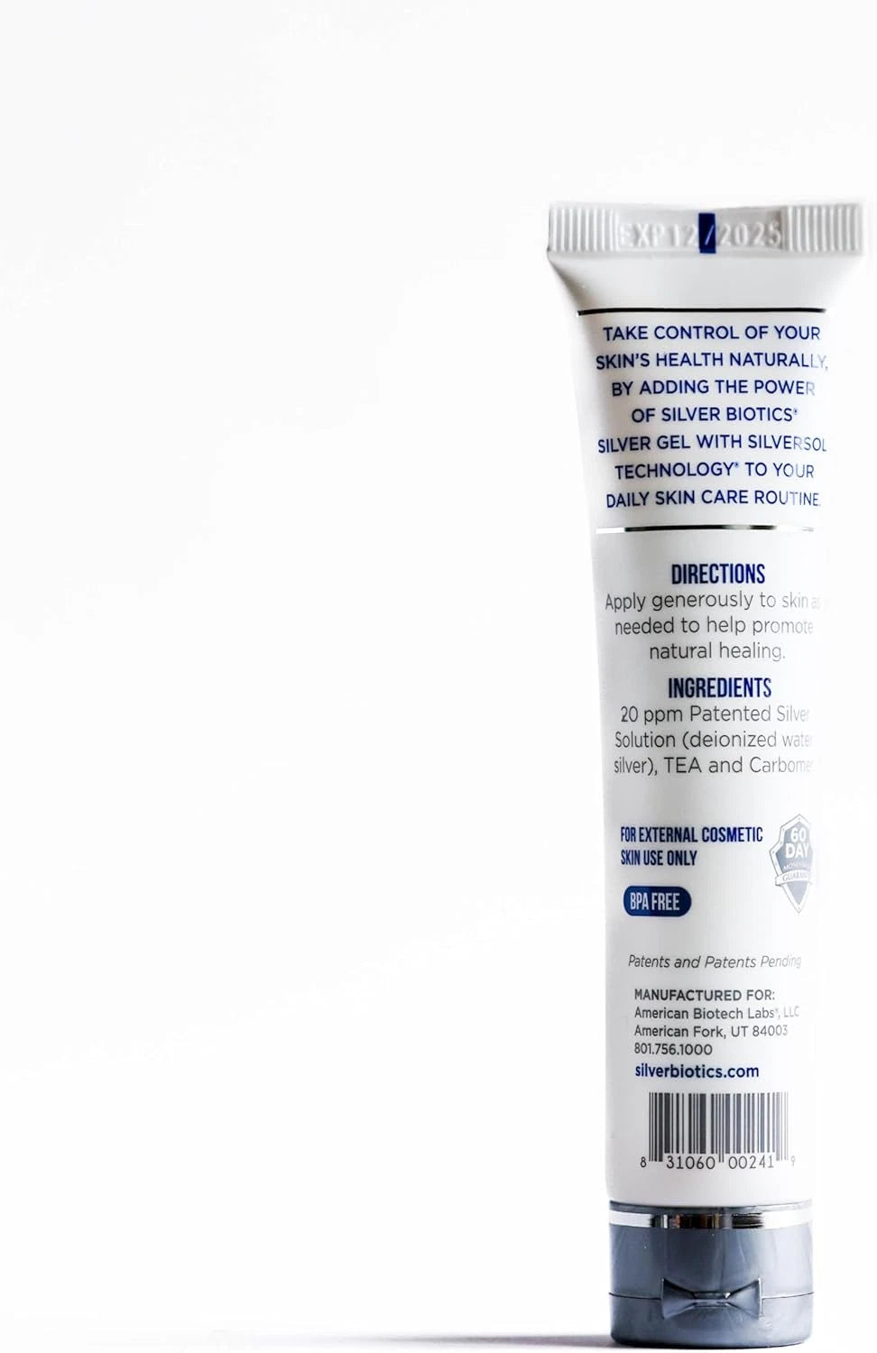ASAP Colloidal Silver Gel 1.5 oz.