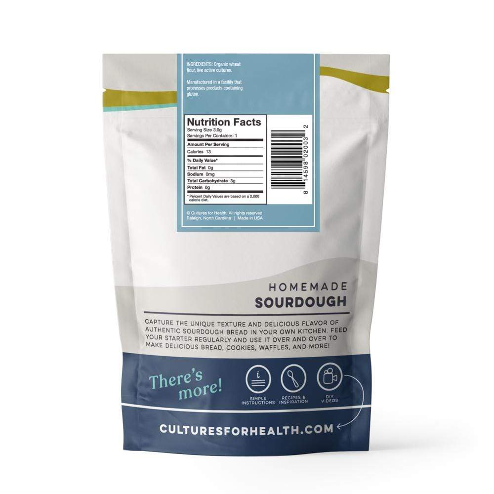 Starter Kit Whole Wheat Sourdough