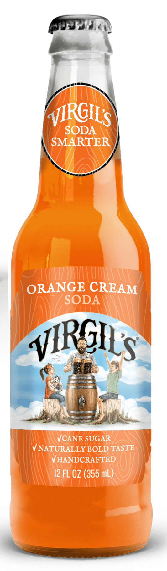 Orange Cream Soda 12oz. 1 Count