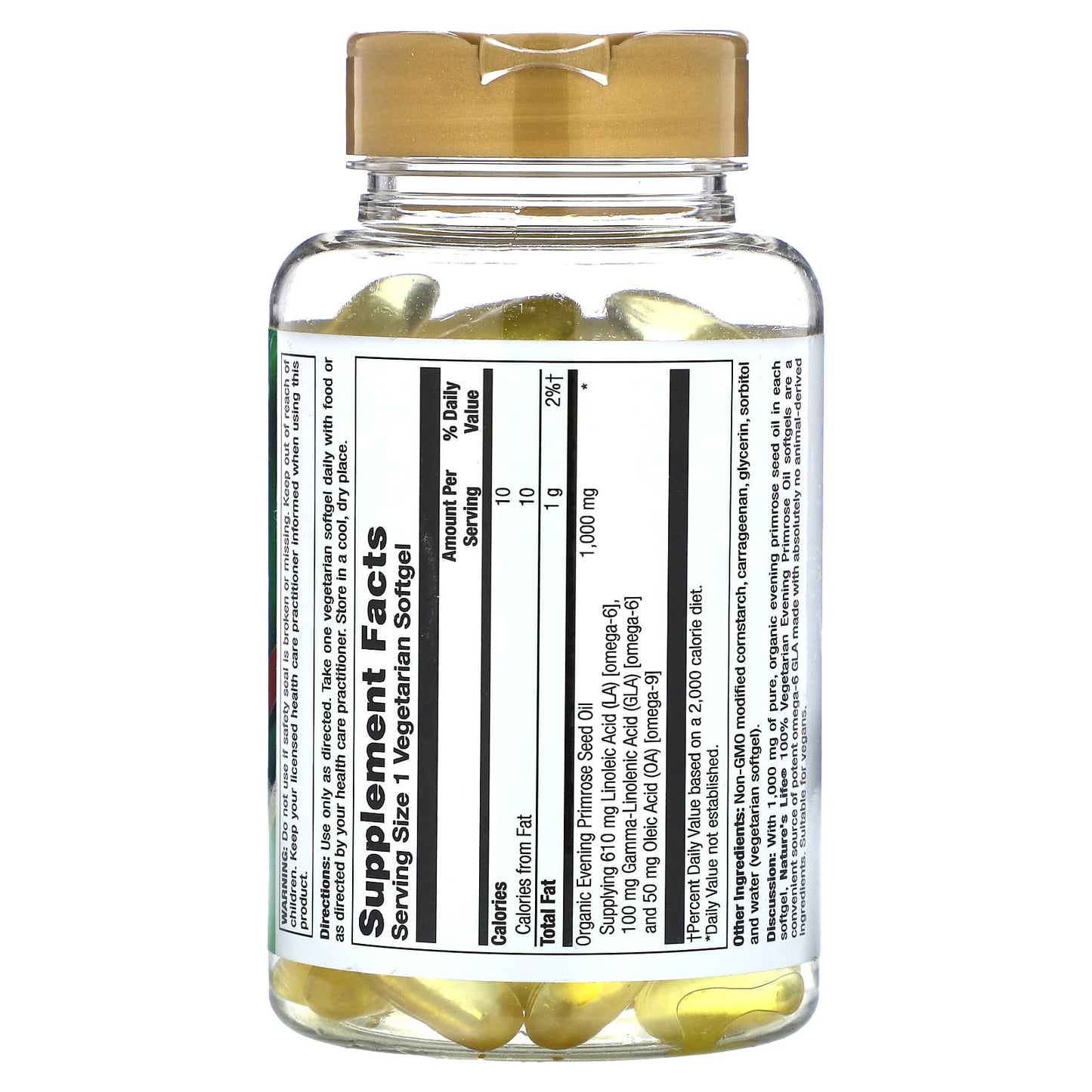 Evening Primrose Oil Vegetarian 90 Count