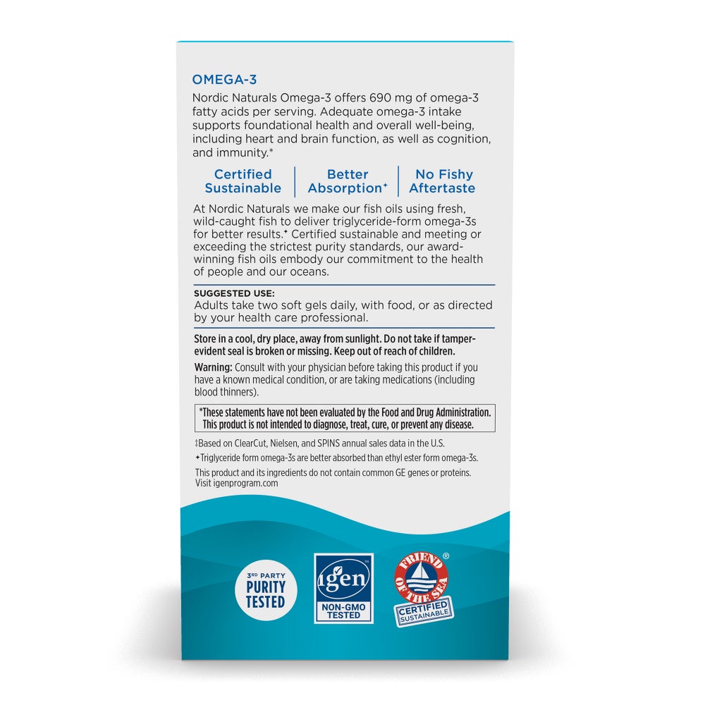 Omega-3 60 Count