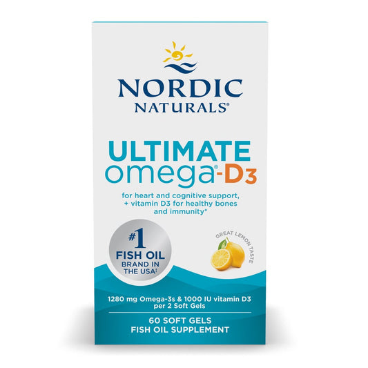 Ultimate Omega D3 60 Count