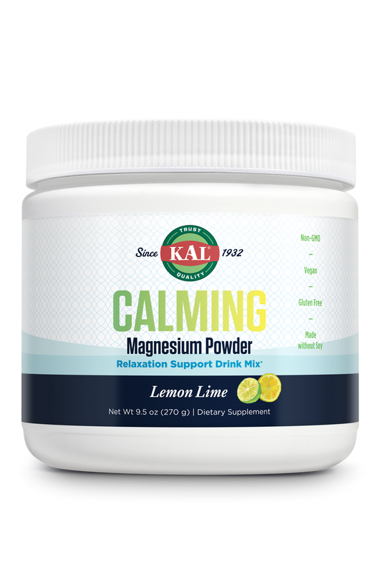 Calming Magnesium Powder Lemon Lime 9.5oz.