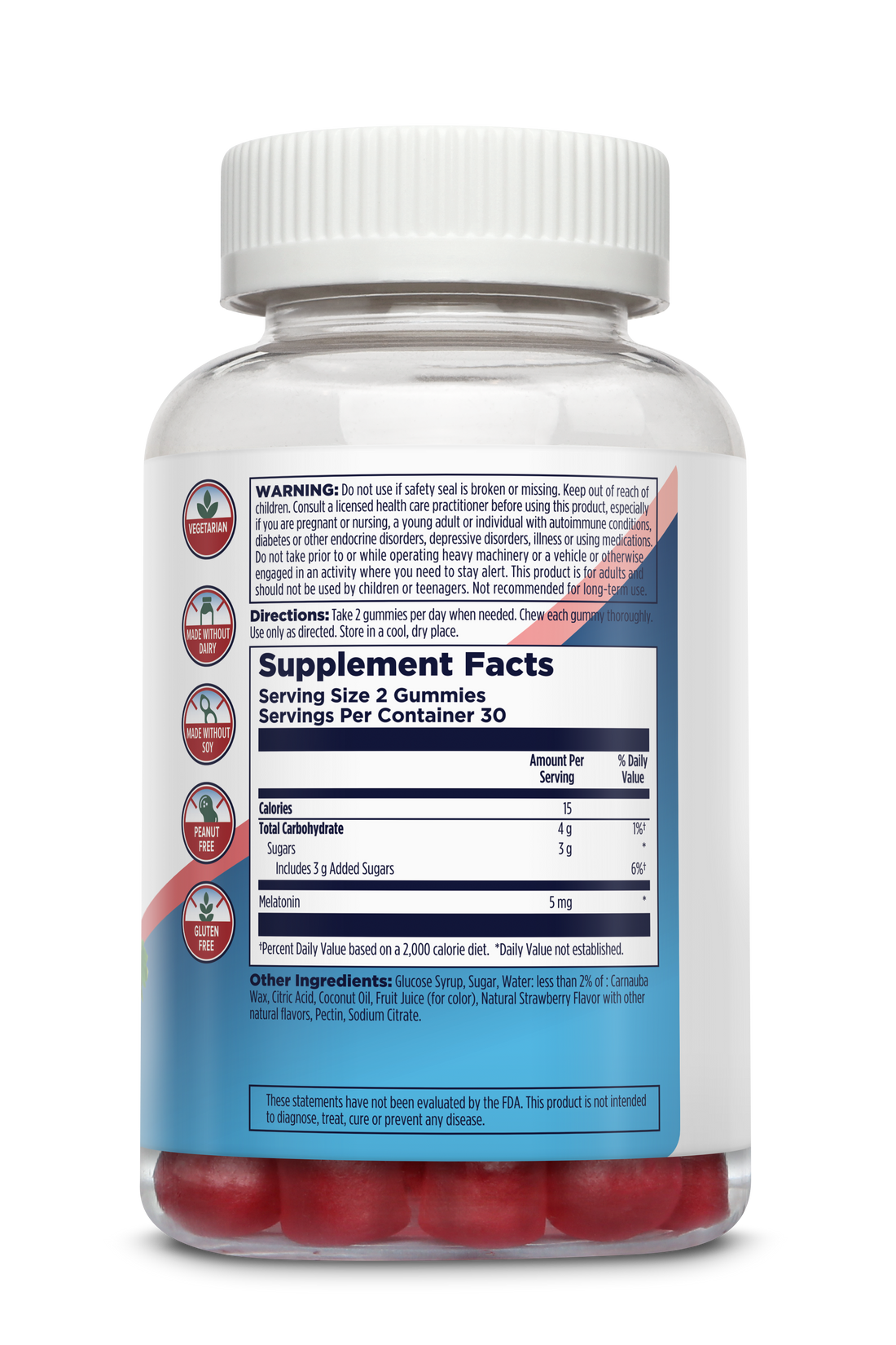 Melatonin Gummies 60 Count