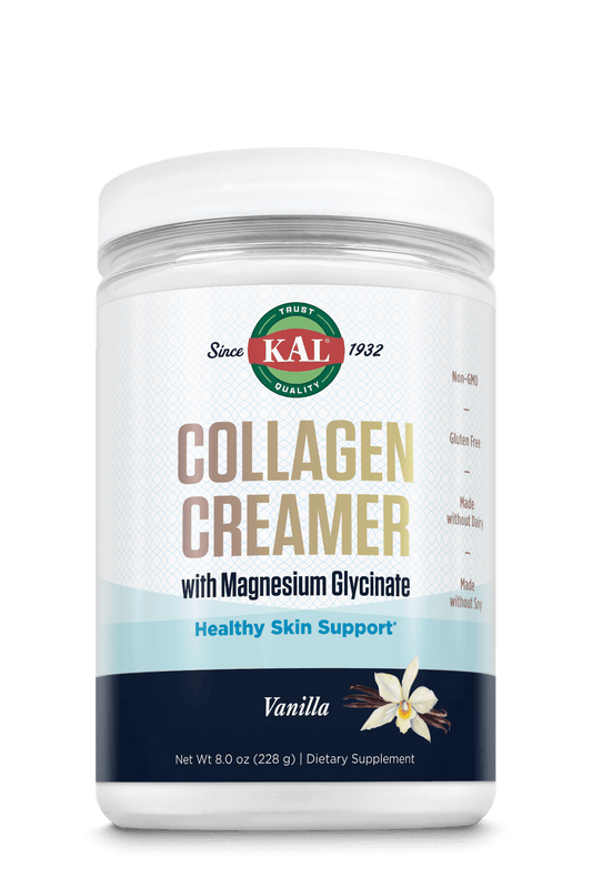 Collagen Creamer W/Magnesium Glycinate Powder 8oz Vanilla