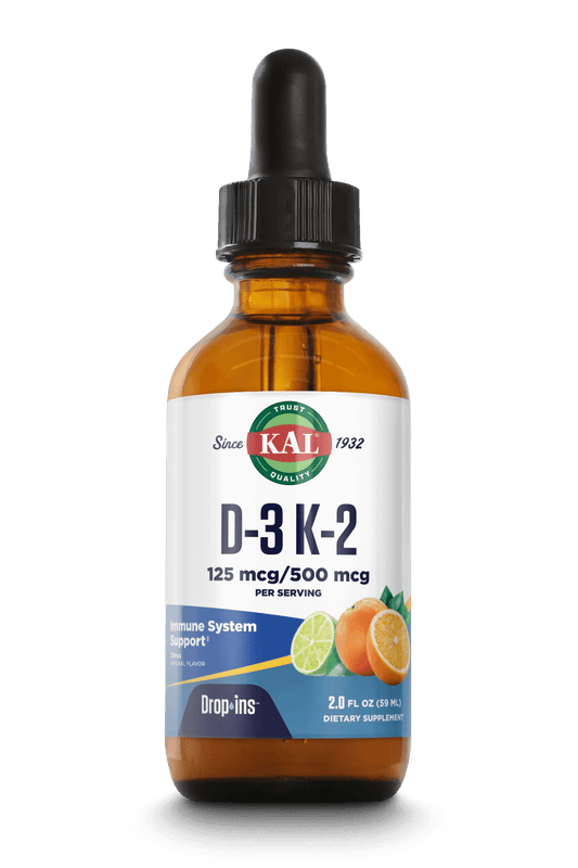 Vitamin D3 K2 DropIns 2oz.