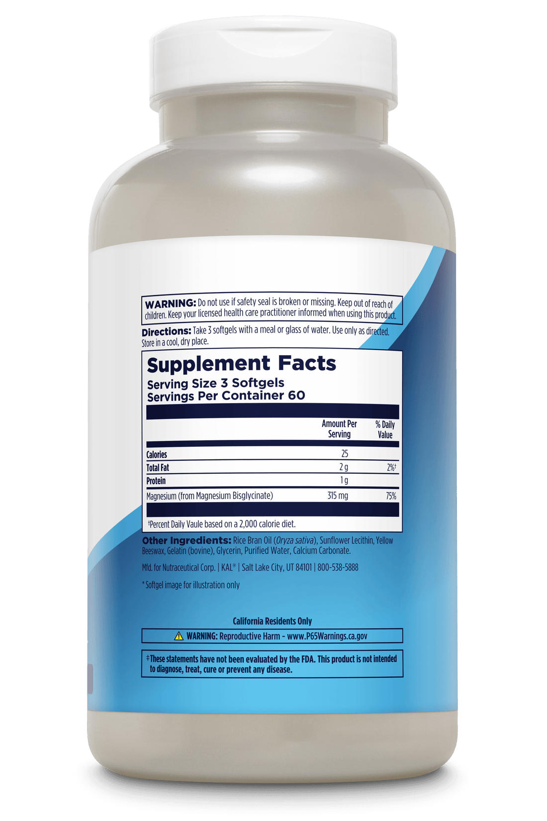 Magnesium Glycinate 180 Count