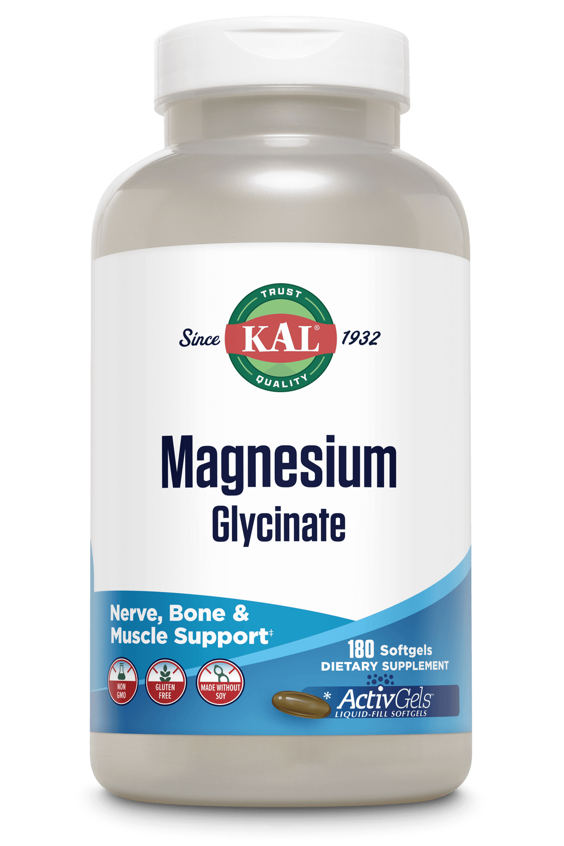 Magnesium Glycinate 180 Count