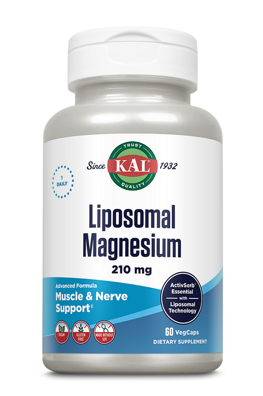 Liposomal Magnesium Oxide 210mg 60 Count