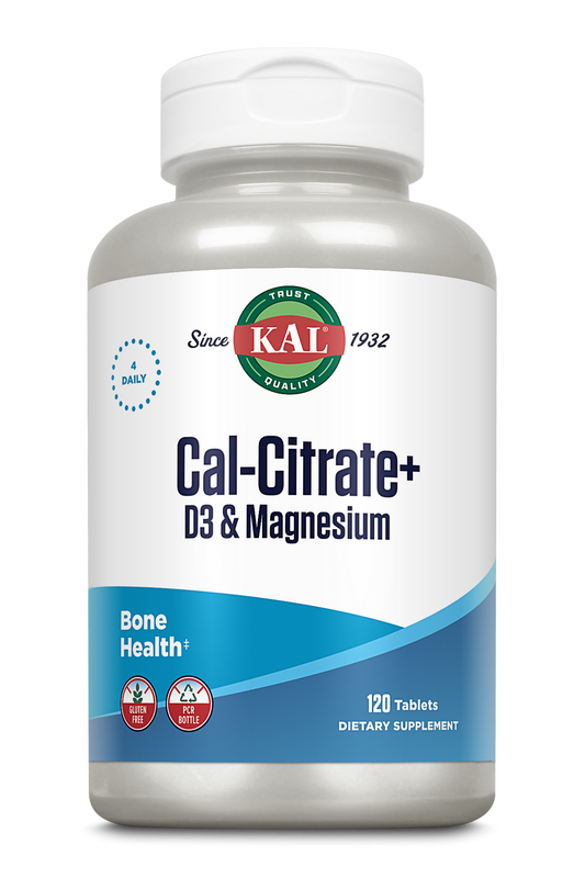 Calcium Citrate + D3 Magnesium 120 Count