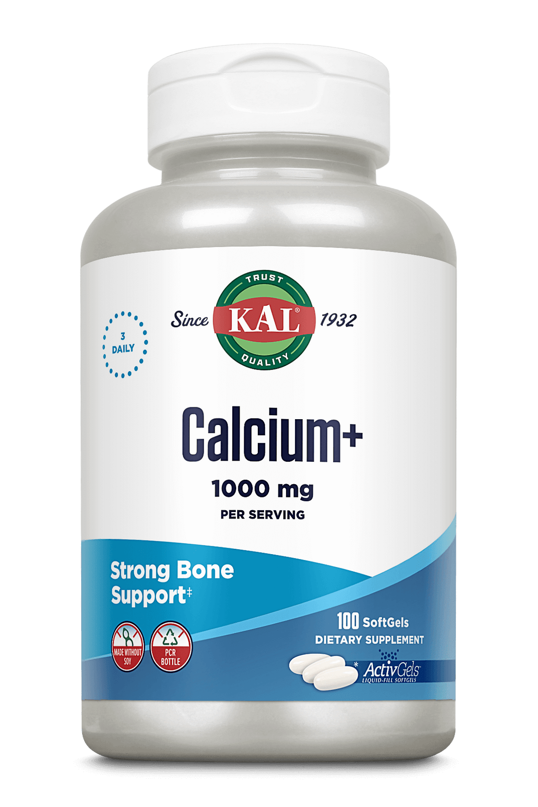 Calcium +(Magnesium Zinc D-3) 200 Count
