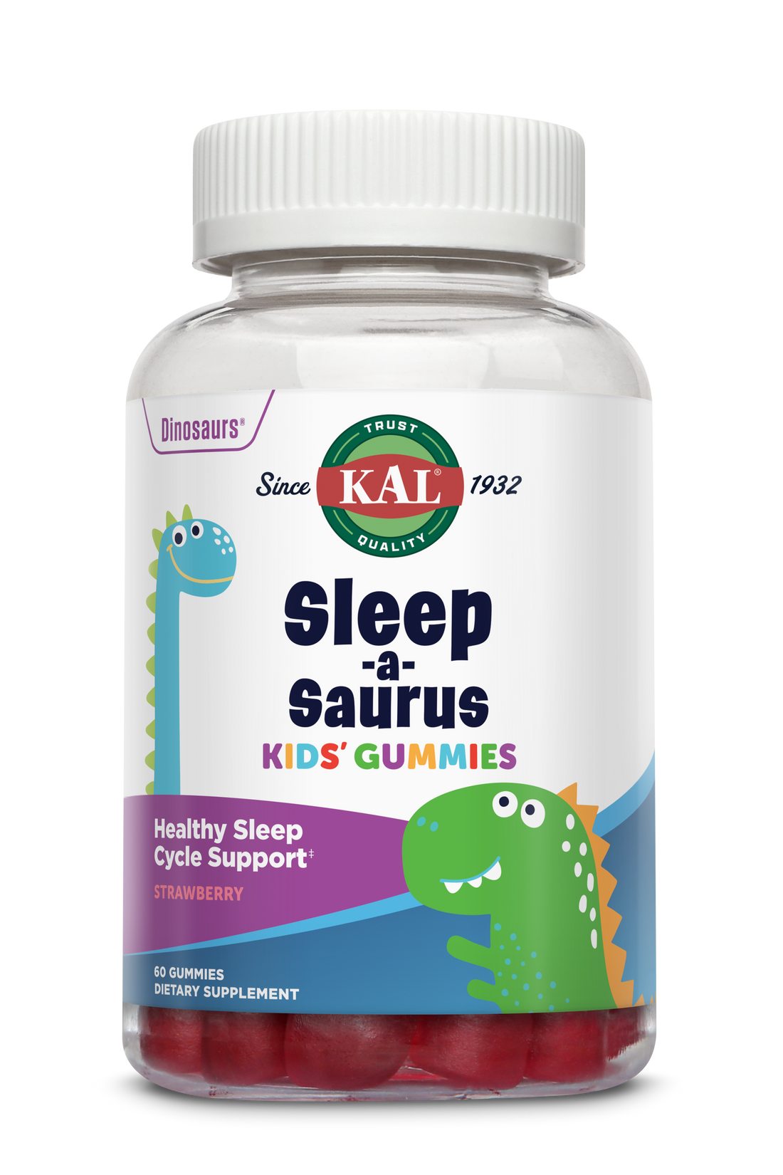 Kids Sleep-a-Saurus Gummies 60 Count