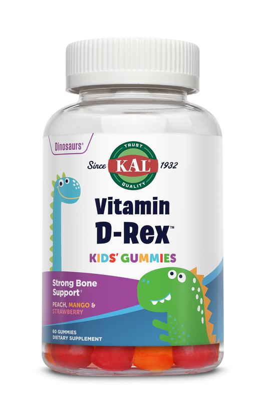 Kids Vitamin D-Rex Gummies 60 Count