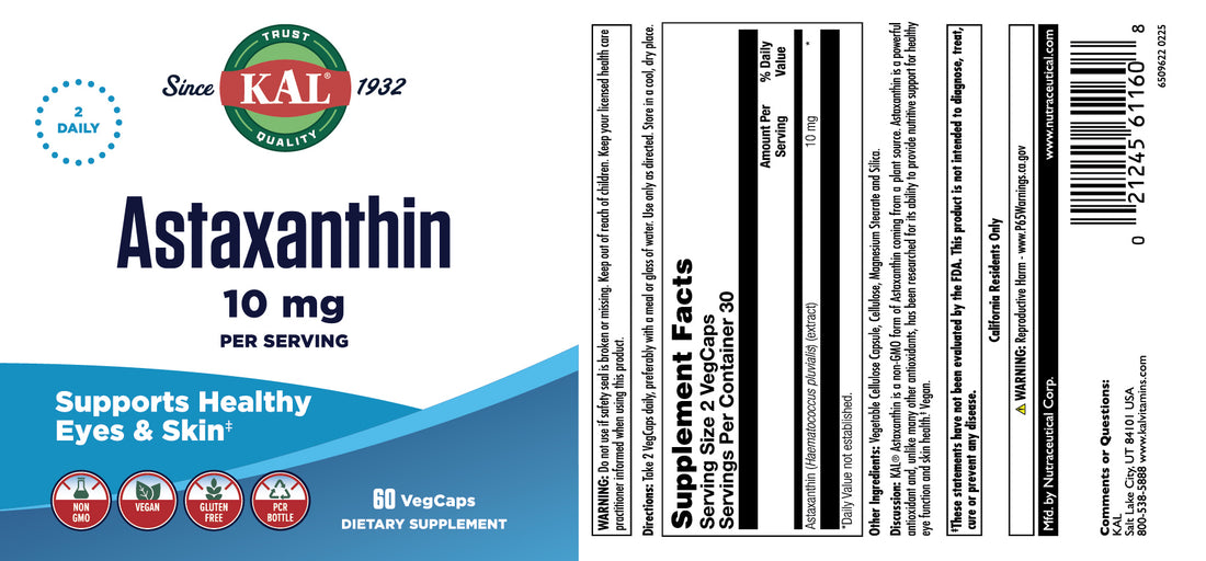 Astaxanthin 60 Count