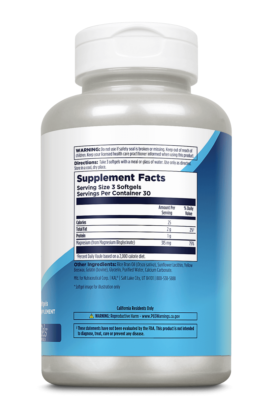Magnesium Glycinate Activgels 90 Count