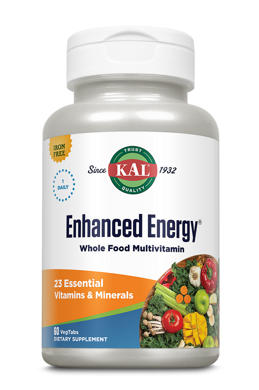 Enhanced Energy Multivitamin (Iron Free) 1 Daily 60 Count